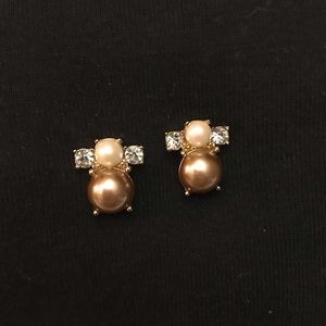 Kate Spade Cubic Zirconia and Faux Pearl Earrings